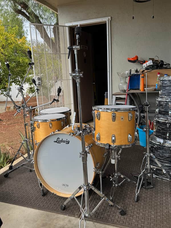 Ludwig Classic maple 2005 - Natural maple lacquered image 1