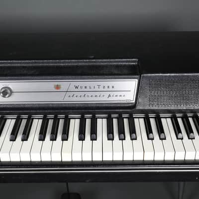 1973 Wurlitzer 200 Black Fully-Serviced Retrolinear EP200 + Extras image 3