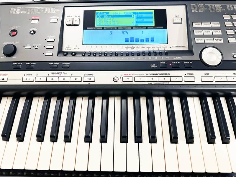 YAMAHA PSR-640 Synthesizer Arranger Workstation Made in JAPAN