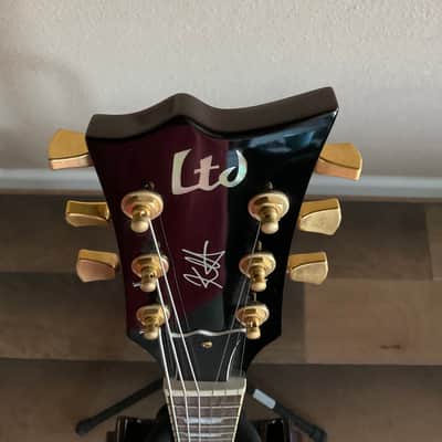 ESP LTD KH-DC Kirk Hammett Signature 2012 - 2015 - See Thru Black Cherry image 4