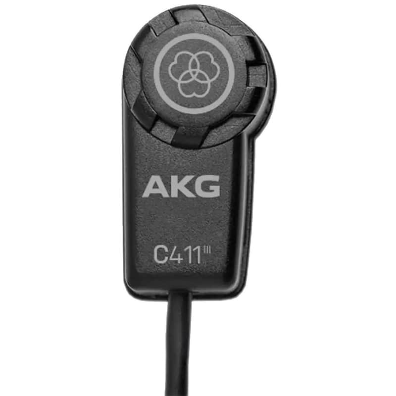 AKG C411PP Condenser Transducer Pickup Microphone | Reverb