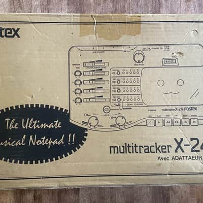 [Very Rare] Fostex X24 4 Track Cassette Multitracker Portastudio 1998 - Grey image 9