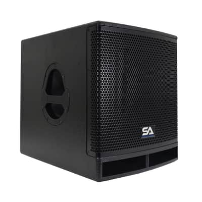 Apex-12Sub - Apex Powered 12" PA/DJ Subwoofer Cabinet with Bluetooth - 500 Watts RMS image 1