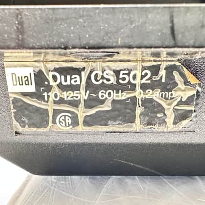 Vintage Clean Dual CS-502-1 Turntable image 8