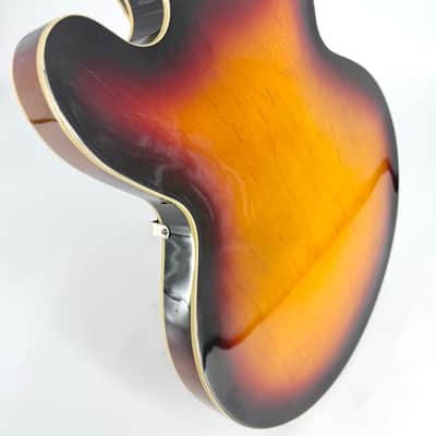 1996 Epiphone Riviera (Peerless Korea) - Vintage Sunburst image 19