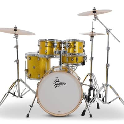 Gretsch - Catalina Maple CM2 5-piece drum shell pack, lemon sparkle image 2