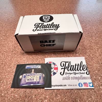 Flattley Guitar Pedals Bass Chief 2021 - Present - Sugar Skulls image 7