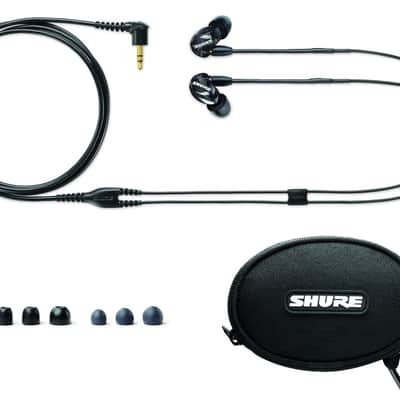 Shure SE215 Single Driver In-Ear Monitors, Black image 7