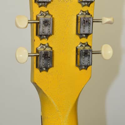 2006 Gibson Les Paul Faded Double Cutaway Electric Guitar, TV Yellow image 13