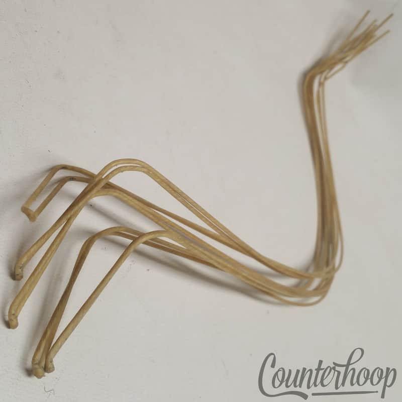 Leedy 16"Cat"Gut(Sheep)Natural Snare Drum Strands/10x Wires Catgut Vintage22 1/4 image 1