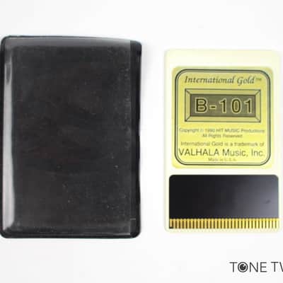 Korg M1 Sound Card International Gold B-101 Valhala Sounds VINTAGE SYNTH DEALER