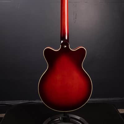 Gretsch G2655 Streamliner Center Block Jr. Double-Cut Semi-Hollowbody Guitar - Claret Burst image 4