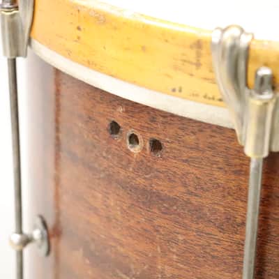 Ludwig 10x14" Single Tension Parade Snare Drum Vintage 1950's image 4