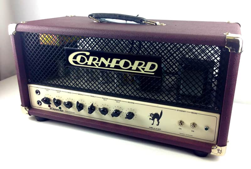 Cornford Hellcat - Amp Head - 35 Watts - Oxblood image 1