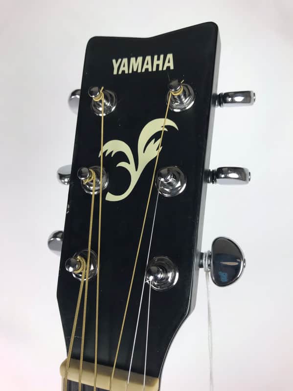 80s Yamaha FG-435A Green Burst | Reverb