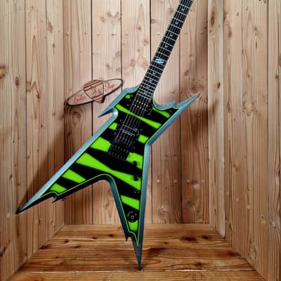 Dean Dimebag, Dime Razorback, Slime Green Bumblebee, mit Koffer, Bj. 2006 image 1