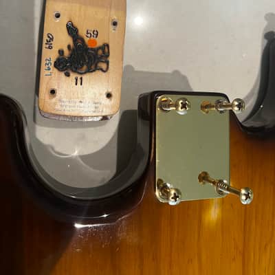 Warmoth Strat Custom 2015 - Tobacco Burst image 14
