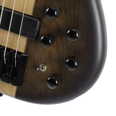 Cort C4PLUSOVMHABB Artisan Series C4 Plus OVMH Bass Guitar. Antique Brown Burst DIRECT SHIP image 5