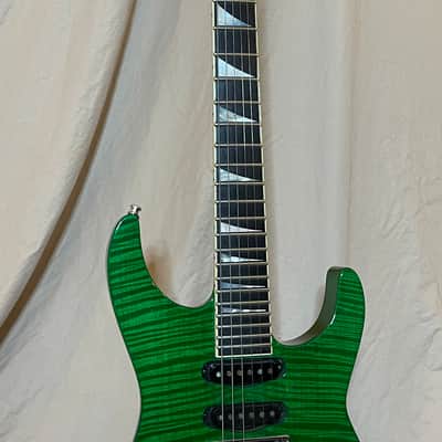Jackson USA SL1 Soloist 1999 Transparent Green image 8