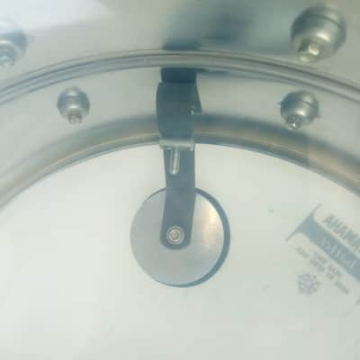 Ludwig 402 Supraphonic 6.5x14"Snare Drum Blue/Olive Badge Supra-Phonic Vintage80 image 10