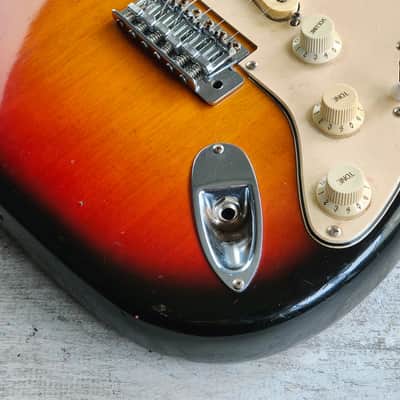 1976 Fernandes Burny Custom FST Series Stratocaster (Sunburst) imagen 3