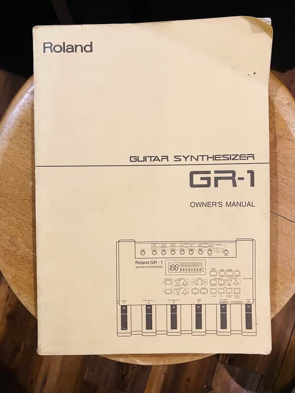 Original Roland GR-1 Manual image 1