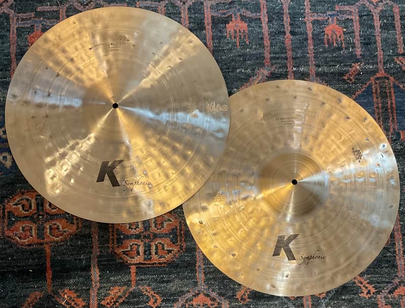 Mint Zildjian 20" K Symphonics Traditional Series   Pair image 1