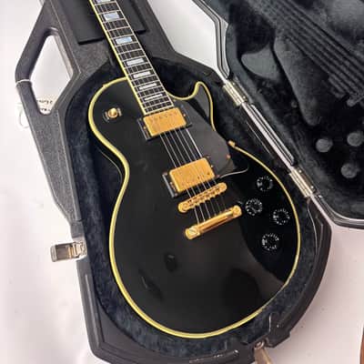 1985 Gibson Les Paul Custom Ebony, Gold Hardware All Original!  w/OHSC image 13