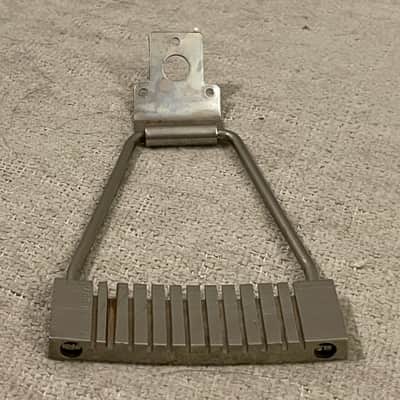 Vintage 12 String Trapeze Tailpiece 1960’s-1970’s Chrome Matsumoku Univox Aria Conrad Lyle MIJ Japan image 4
