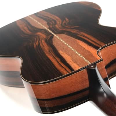 Bourgeois Soloist OM C Italian Spruce Macassar Ebony image 9