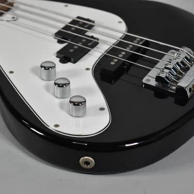 1990s Vaccaro V2 Bass Black Finish Left-Handed Electric Bass image 4