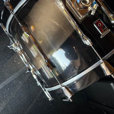 Premier Resonator Bass Drum, 22” x 16” 1980s - Black image 7