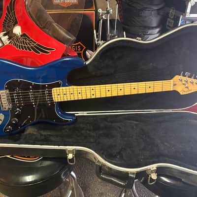 Fender Deluxe Strat Parts Caster - Sapphire Blue image 1