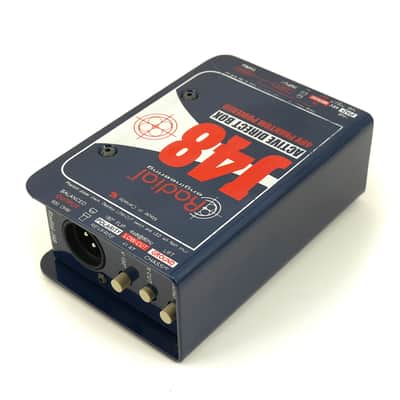 Radial J48 Active Direct Box 2010s - Blue image 5