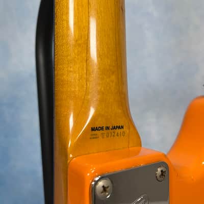 Fender Japan MG-73 CO Mustang Reissue Capri Orange MIJ image 15