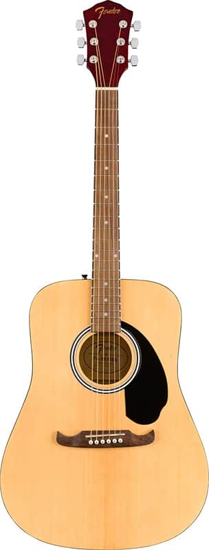 Fender FA-125 Dreadnought Acoustic Guitar - Natural image 1
