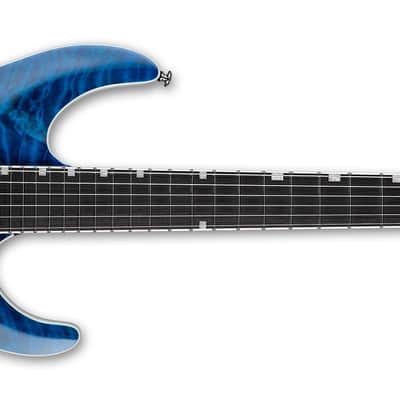 ESP LTD MH-1000 QM Black Ocean image 2