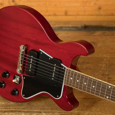 Epiphone Inspired by Gibson Les Paul Special Double Cut - Cherry Red image 5