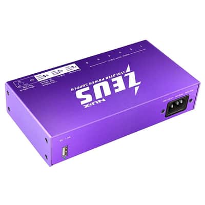 NuX Zeus 10 output Isolated Power Supply for Pedalboard w/ FREE Same Day Shipping image 8