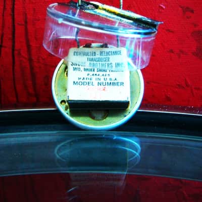 Vintage 1950's Shure 99H86 controlled reluctance microphone element White label High Z harp mic 510 410 # 12 image 5
