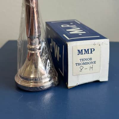NOS Marcinkiewicz 8H Tenor Trombone Mouthpiece - Silver image 1