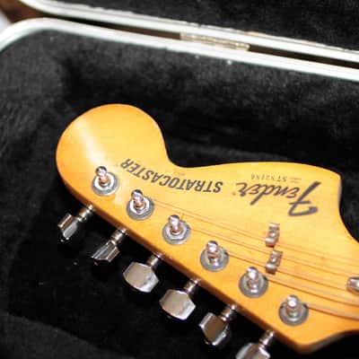 Vintage Fender Stratocaster 1977 Natural Ash HSH image 2