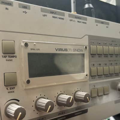 Access Virus TI Snow Desktop Digital Synthesizer 2008 - White image 4