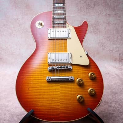 GIBSON USA Custom Shop M2M Murphy Lab '59 Les Paul Standard Reissue Light Aged " Cherry Sunburst" (2023) image 4