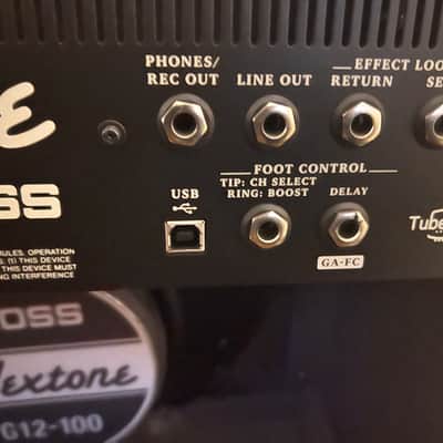 Boss Nextone Stage 2-Channel 40-Watt 1x12" Modeling Guitar Combo 2018 - Present - Black image 5