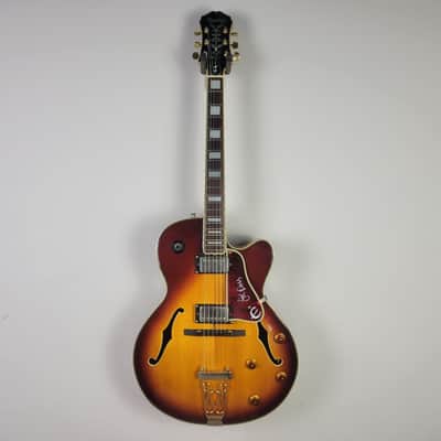 1995 Epiphone Joe Pass Emperor II Modified - Vintage Sunburst With OHSC image 5