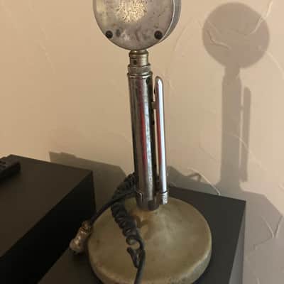 Astatic Vintage Astatic D-104 Lollipop Ham CB Radio Microphone with Stand image 5