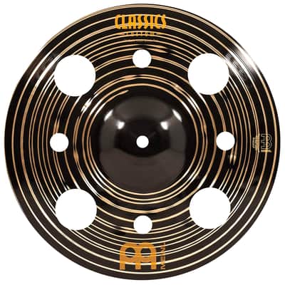 Meinl 12" Classics Custom Dark Trash Stack Cymbals (Pair) 2019