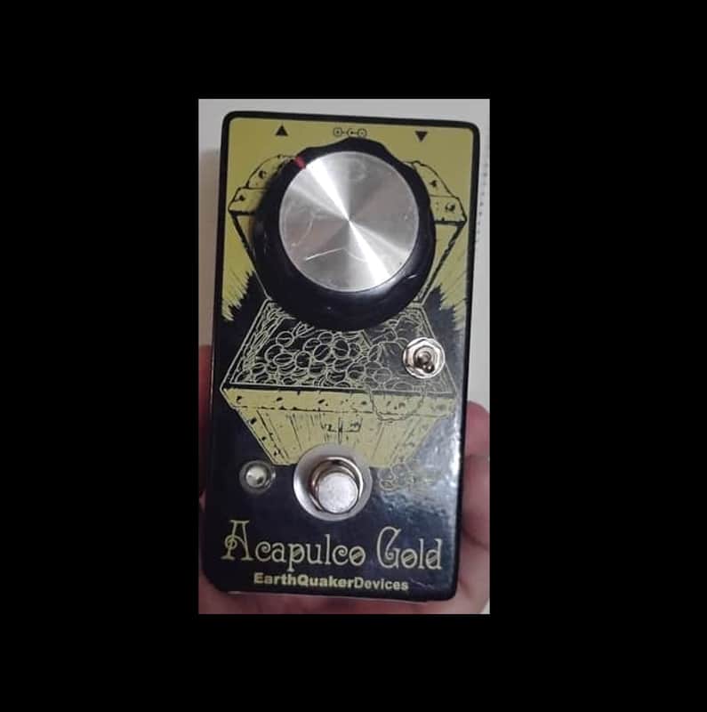 Modified EarthQuaker Devices Acapulco Gold (Radioactive Gold) image 1