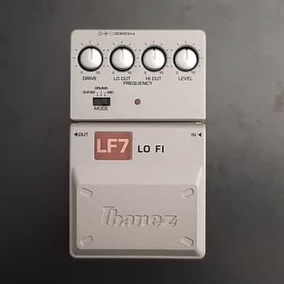 1990s-Early 2000s - Ibanez LF7 Lo Fi Series 7 ToneLok Tone-Lok 2000s 2000s - Grey - Grey image 3